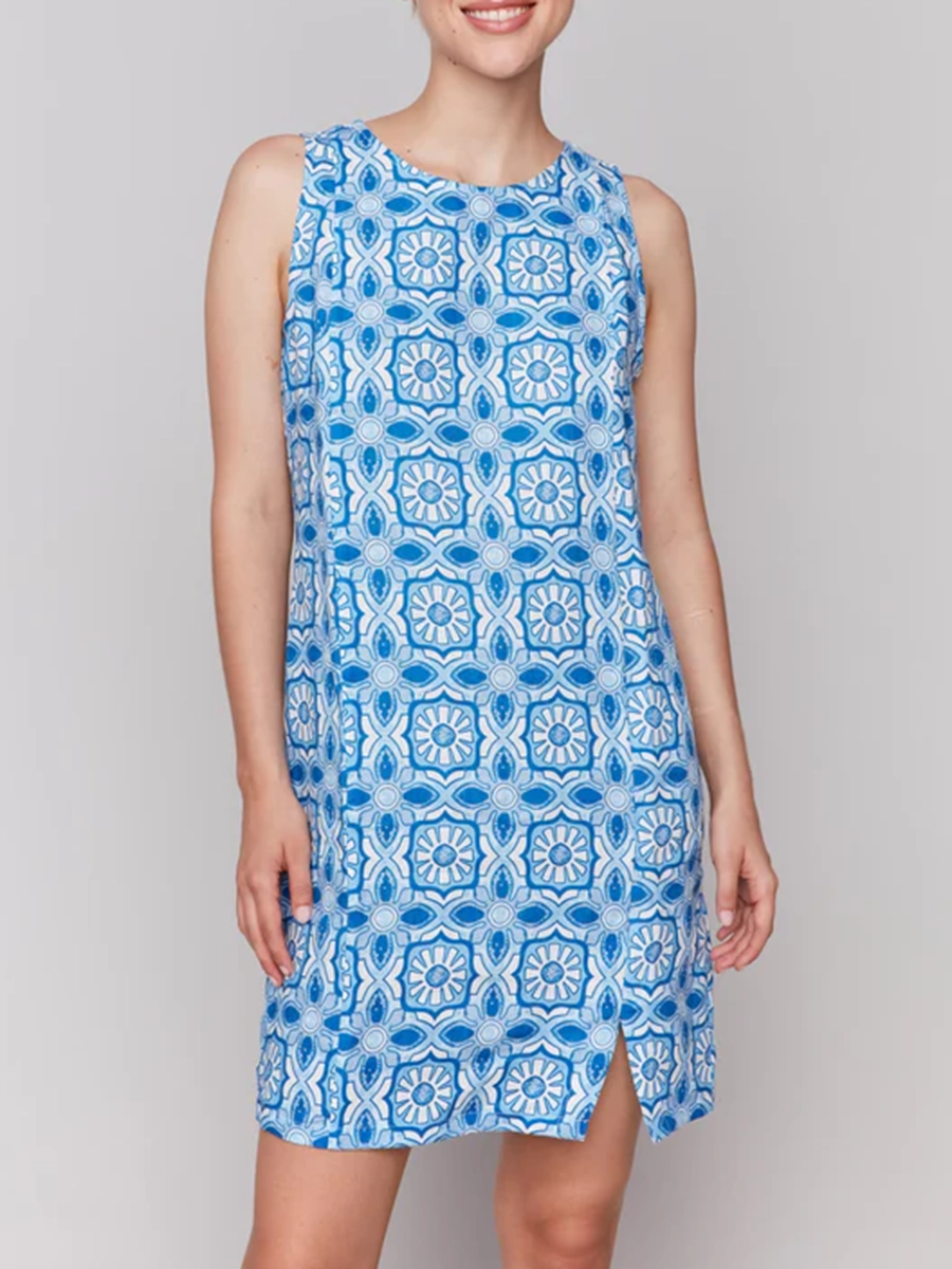 Elegant Ladies Knee-Length Dress
