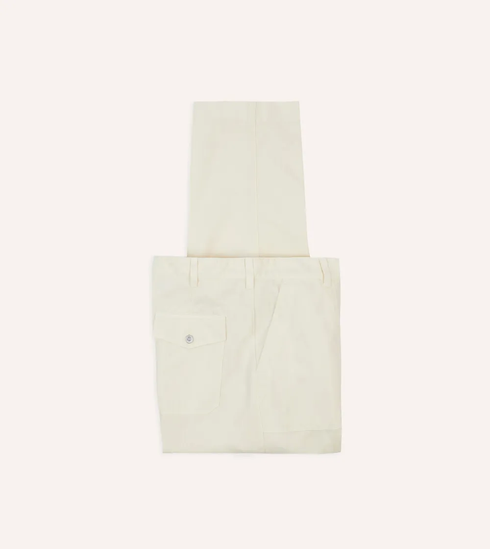 Bleach Wash Selvedge Denim Five-Pocket Jeans