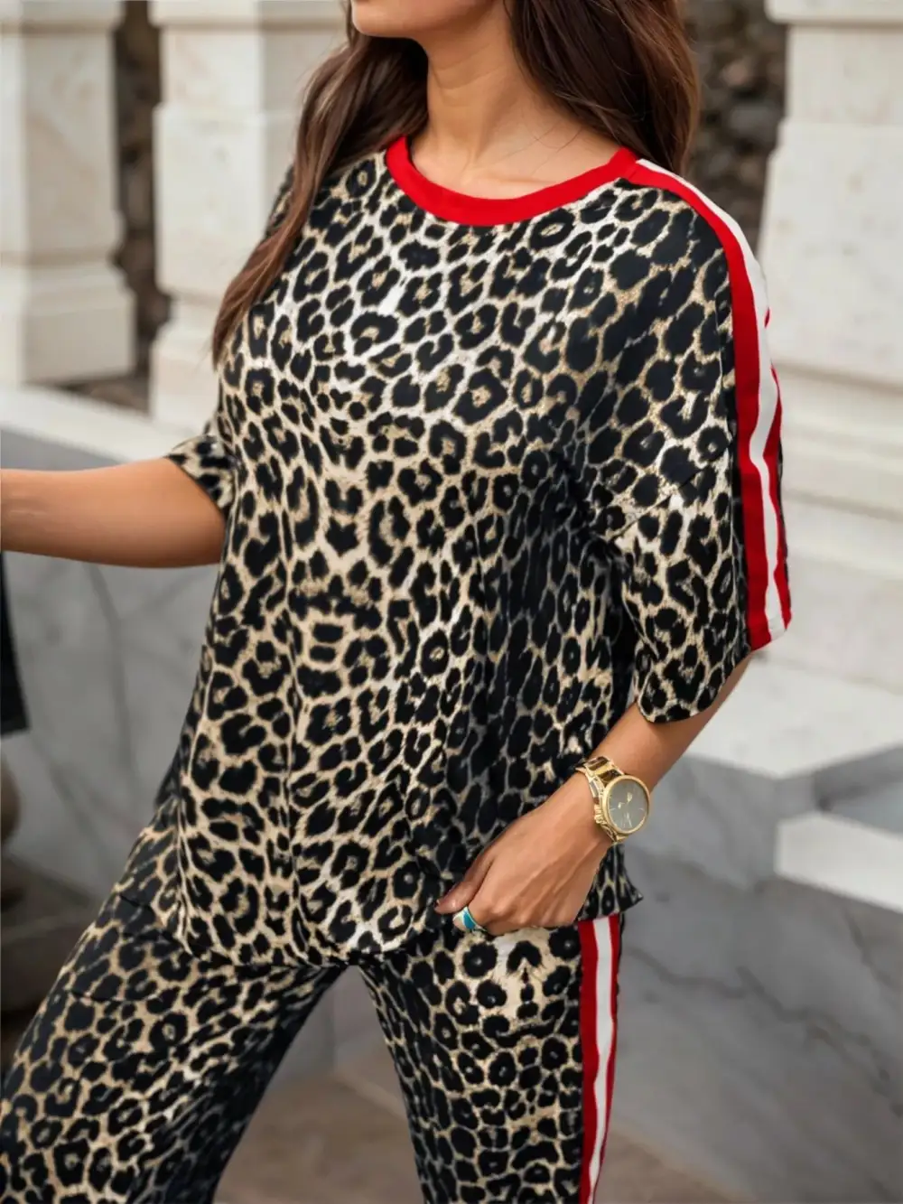 Leopard Print Leopard Jumpsuit