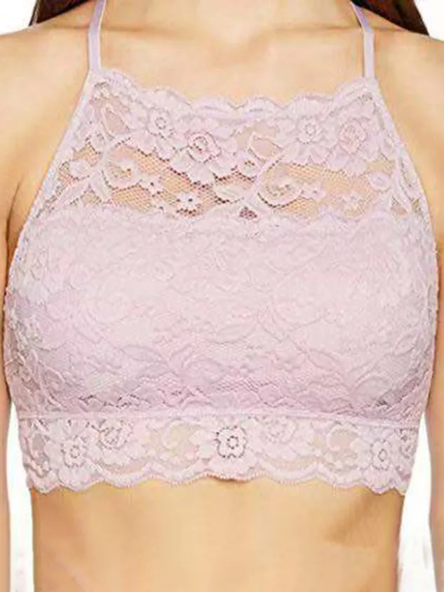 Women's Breathable Sexy Lace Beautiful Back Sling  Bra & Bralette