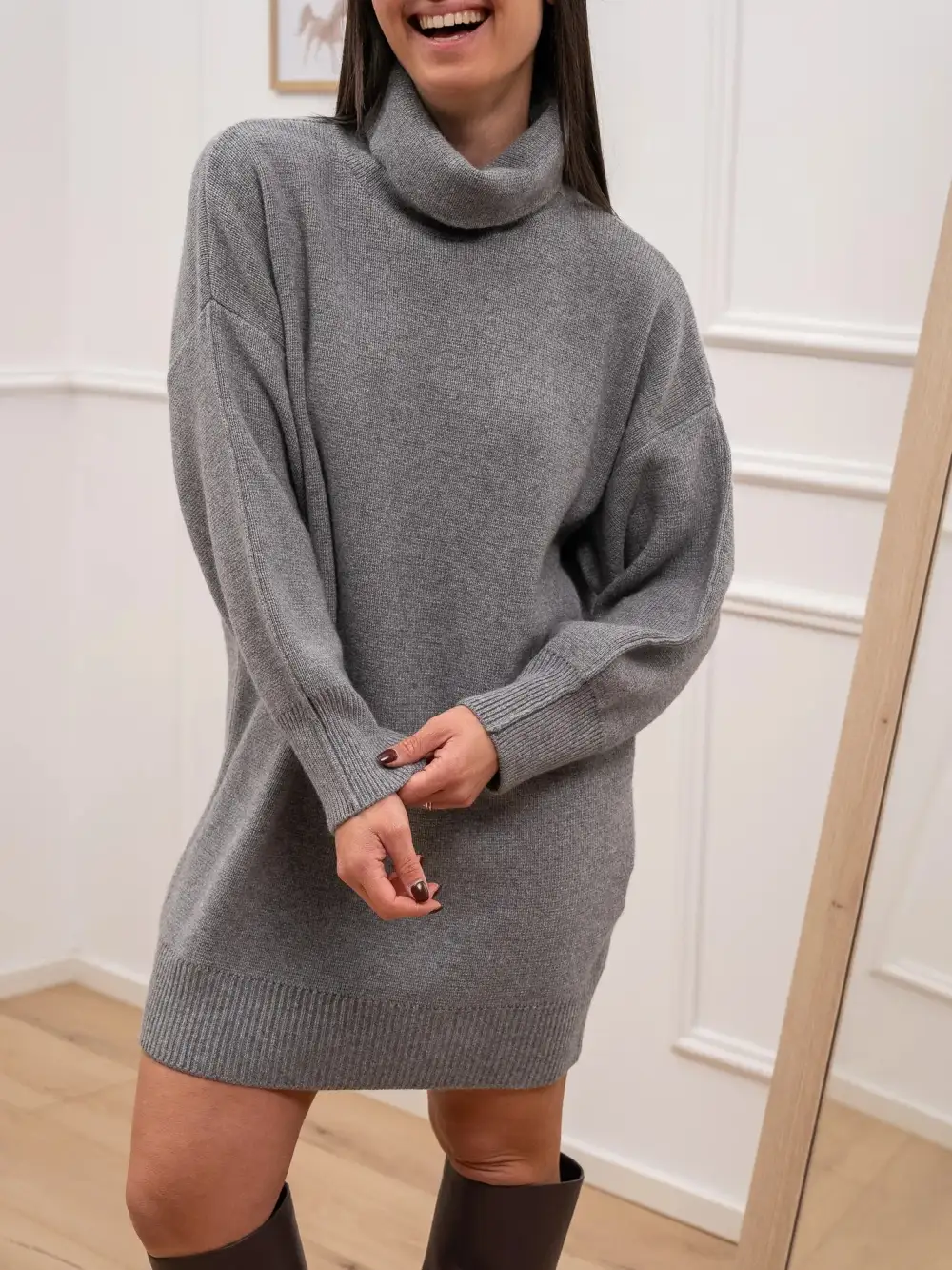 Harbor Easy Drape Mini Dress