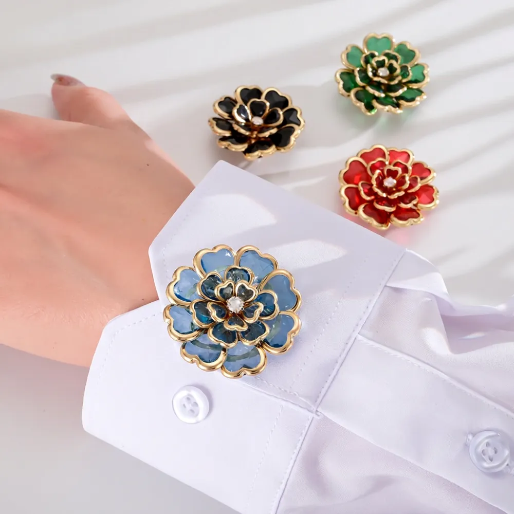 Acrylic Shirt Cufflinks