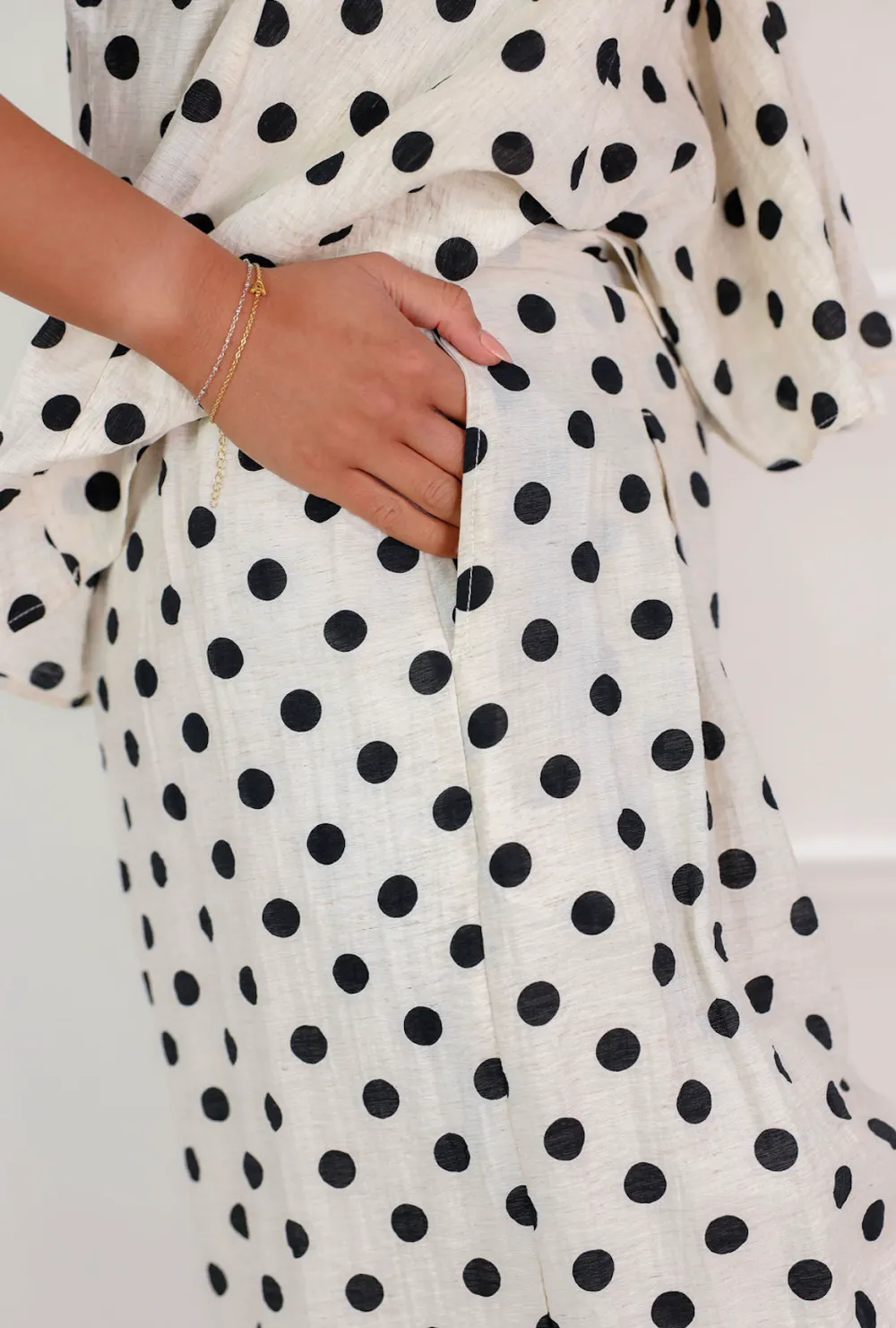 Signature Dot Pants Set