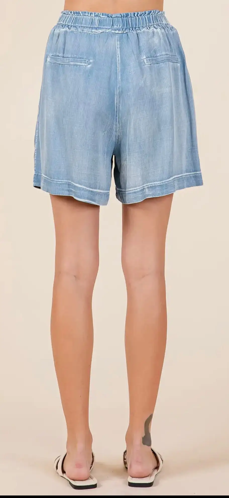 Woven Roomy Utility Casual Shorts