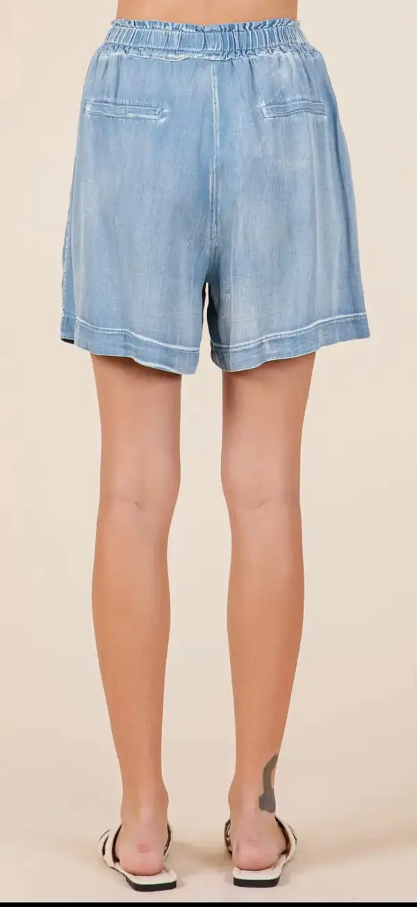 Woven Roomy Utility Casual Shorts