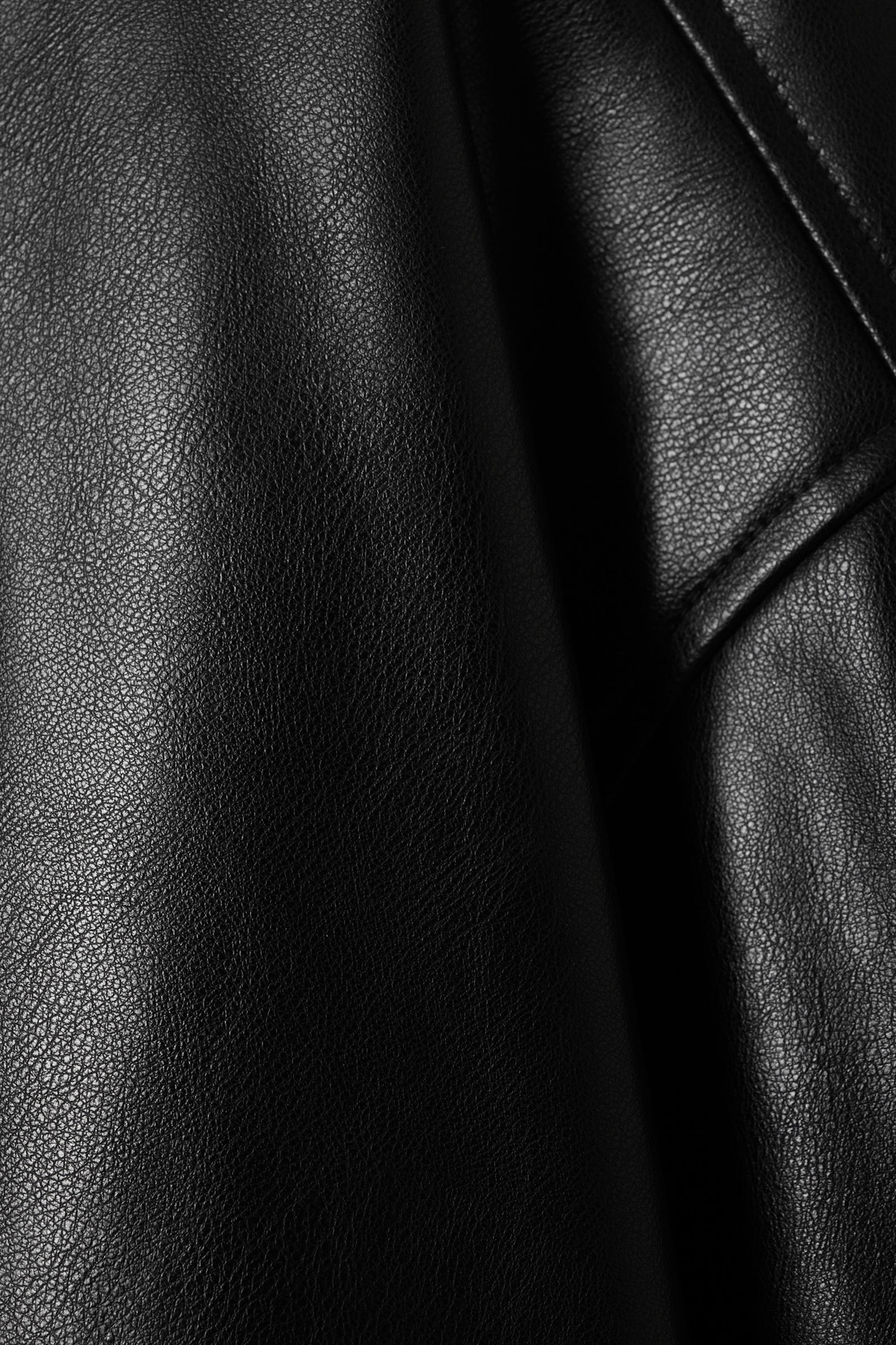 PU Zip Up Jacket