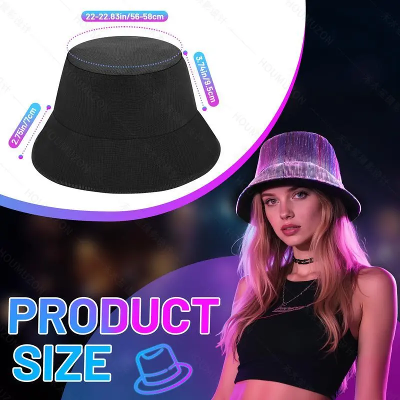 LED Light-Up Bucket Hat
