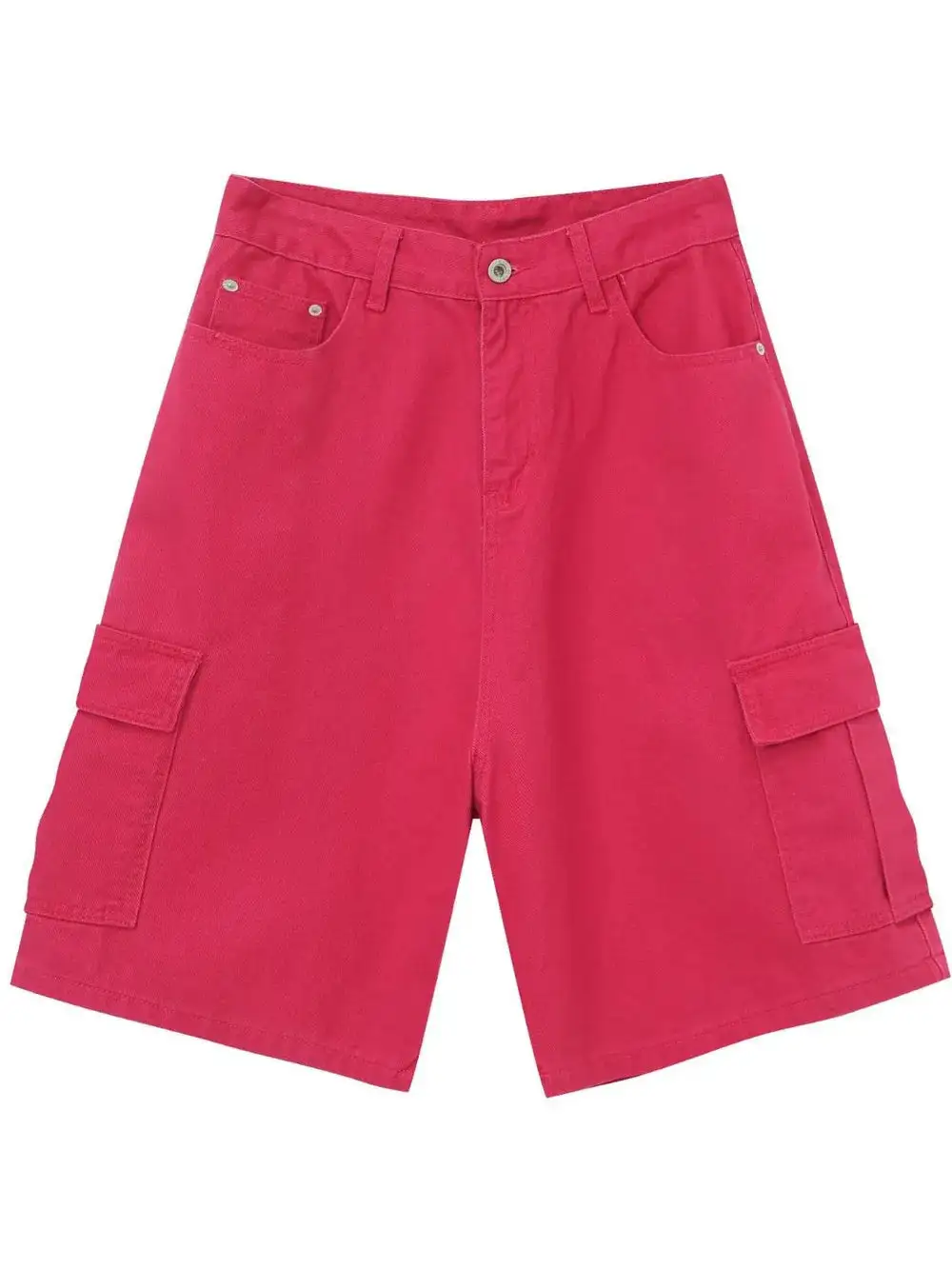 Modern Utility Cotton Blend Casual Shorts