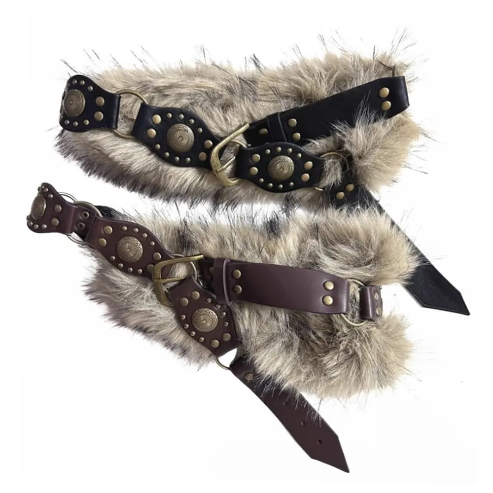 Wild Aura Fur Belt