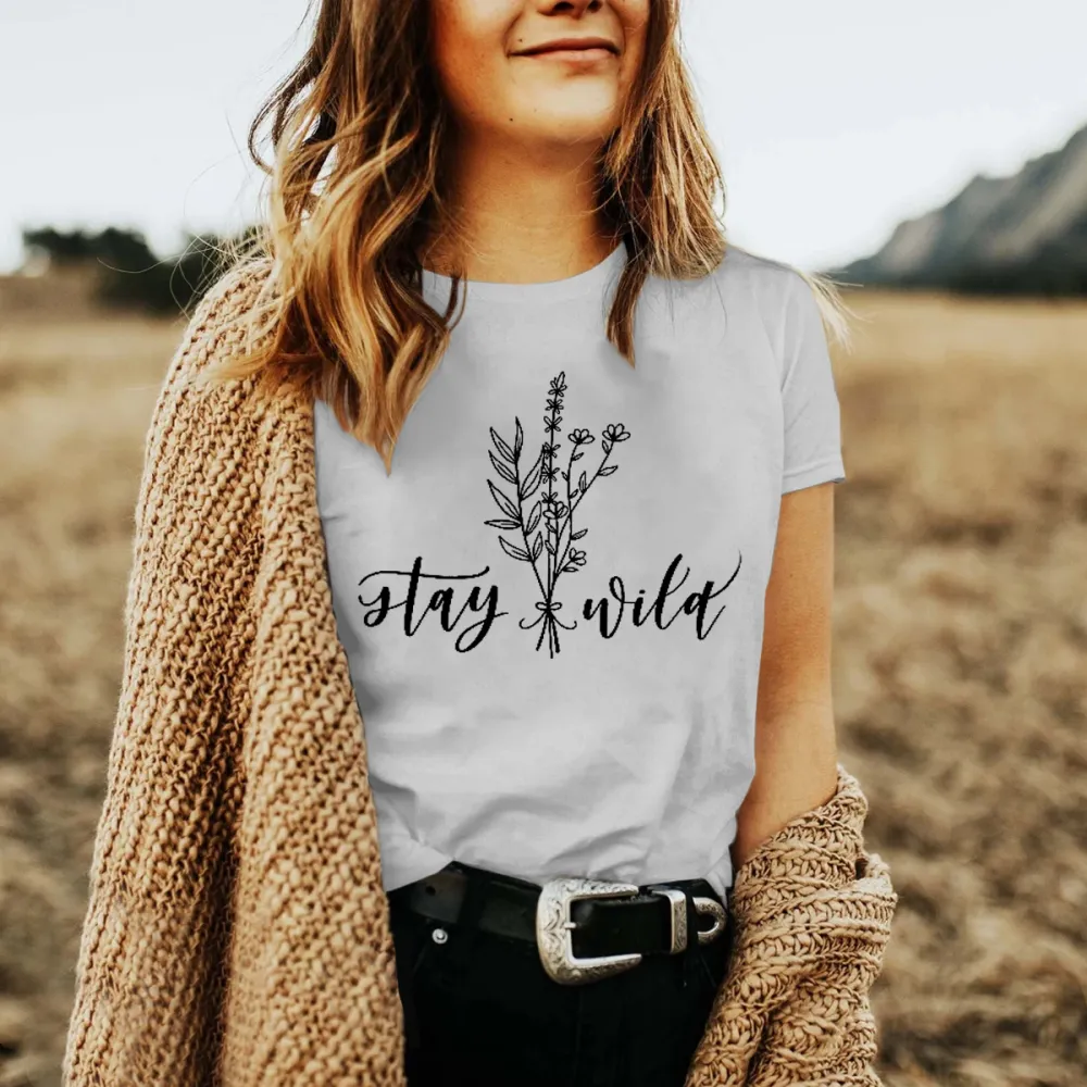 Stay Wild Flower T-shirt