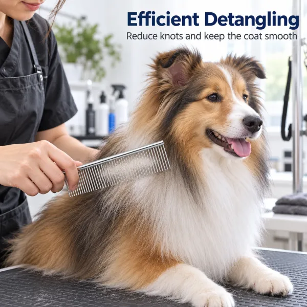 Pet Steel Comb, Row Comb