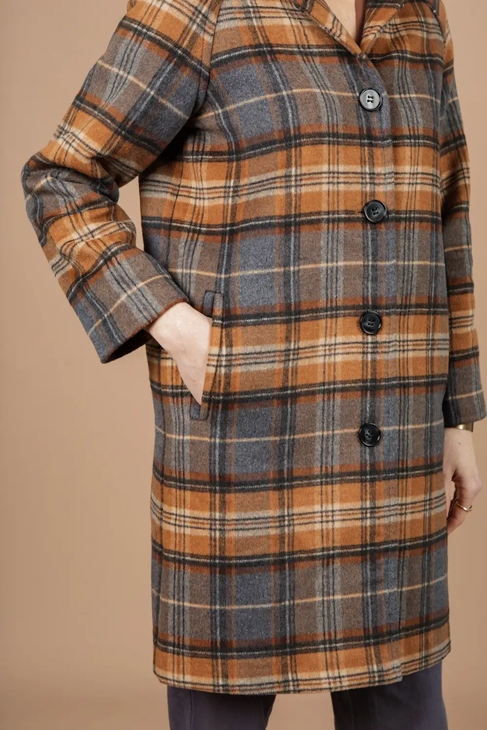 Alberta Coat / Dorset Brushed Plaid