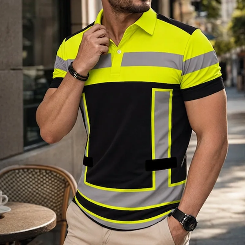 Men's Printed Polo