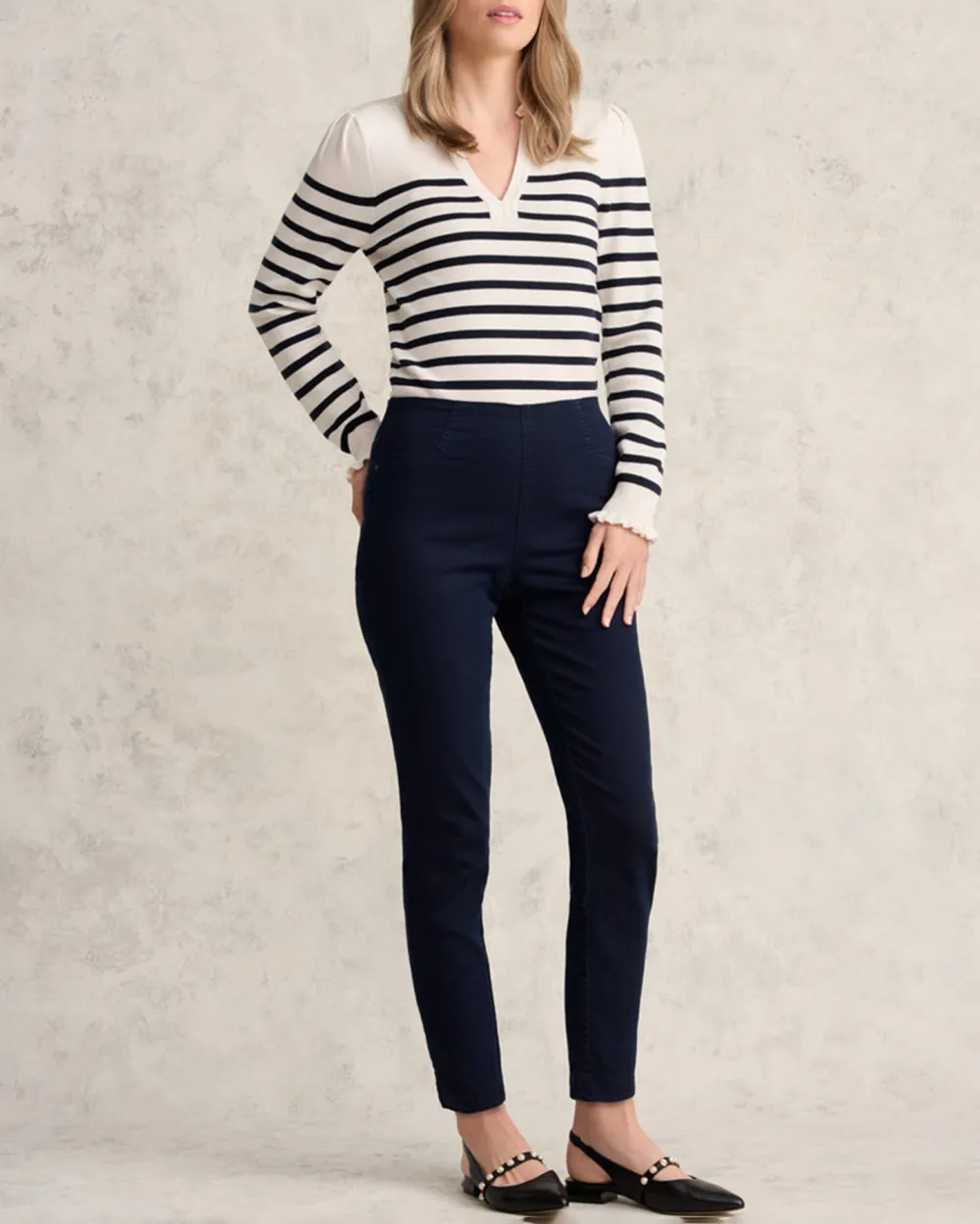 The Frenchie Curved Hem