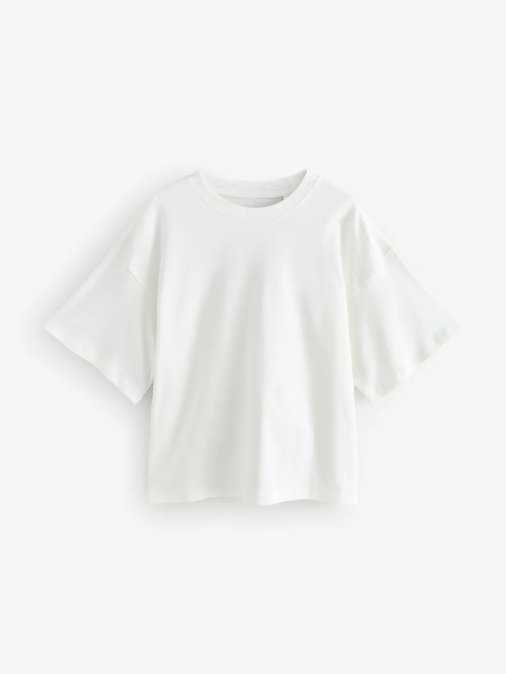 Oversized Relaxed Fit Heavyweight Crew Neck T-Shirt