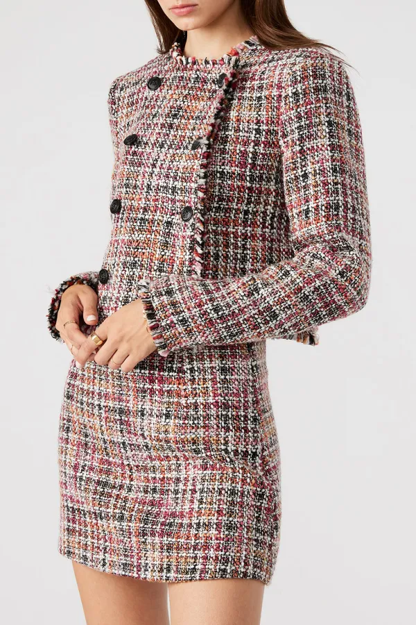 JACKET RED MULTI