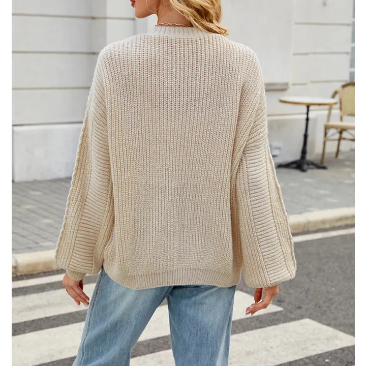 Button Up Long Sleeve Cardigan