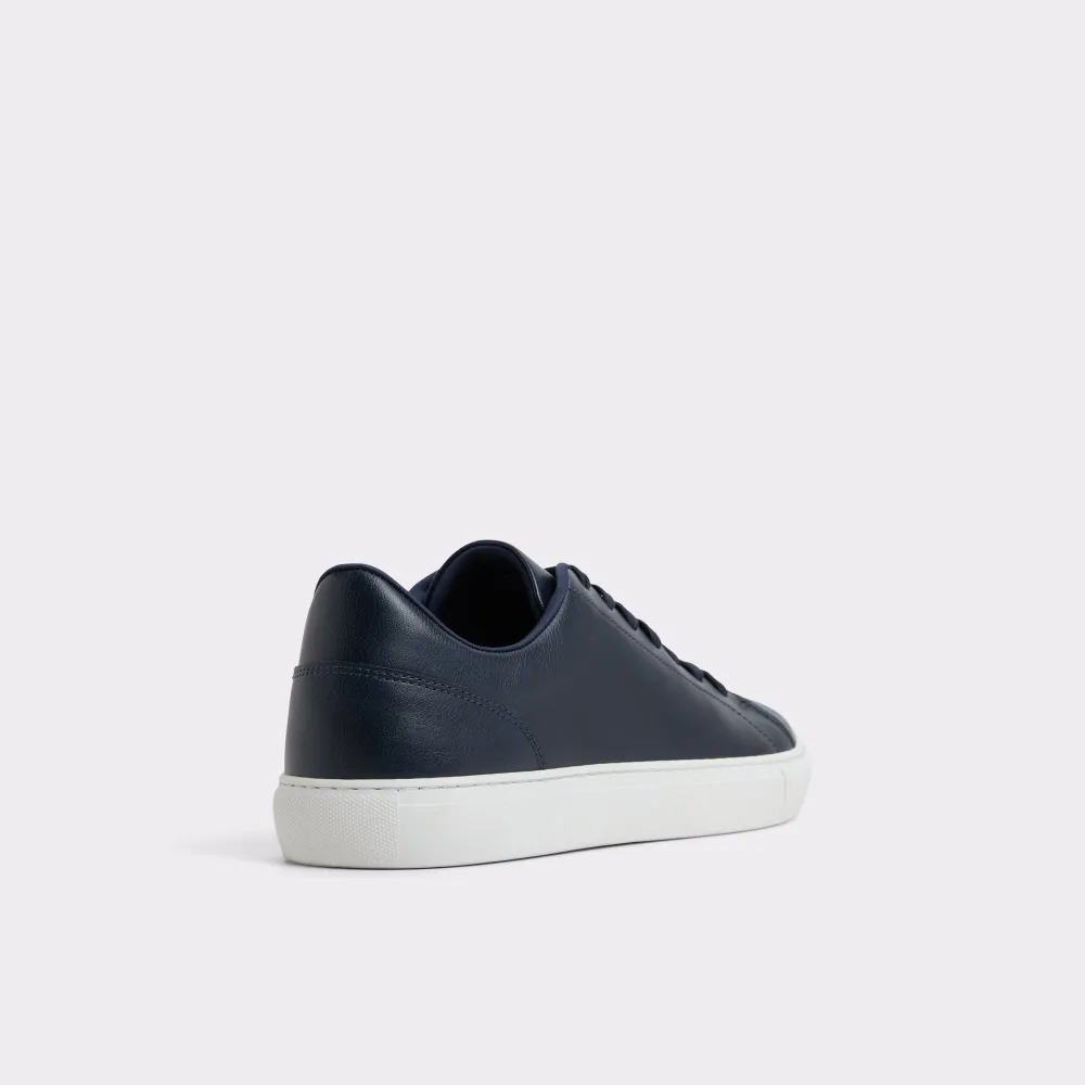 Synthetic Leather Lace Up Sneakers