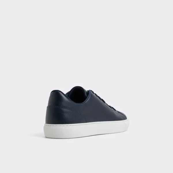 Synthetic Leather Lace Up Sneakers