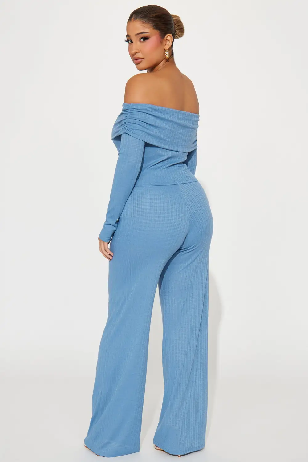 Always A Beauty Pant Set - Blue