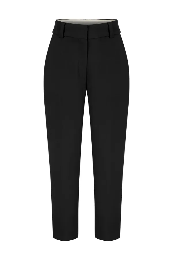 Tapered Pants-Black