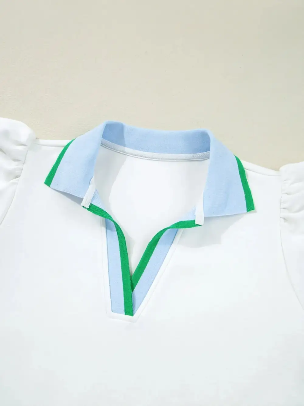 Drawstring Contrast Coordinated Set
