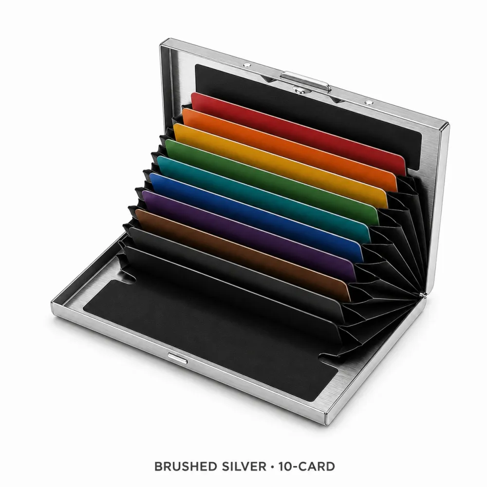 RFID Blocking Metal Card Holder