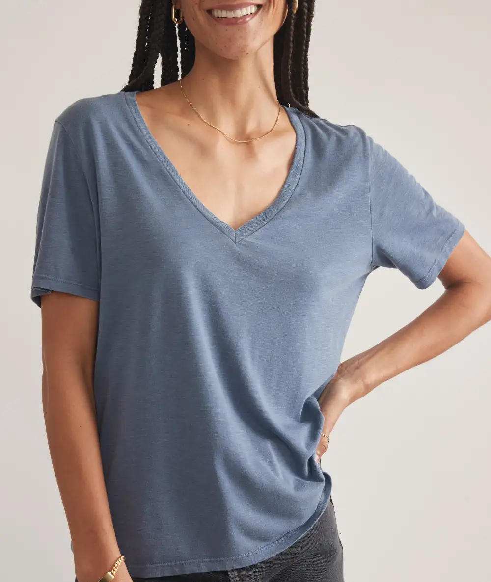 Boyfriend V Neck Tee