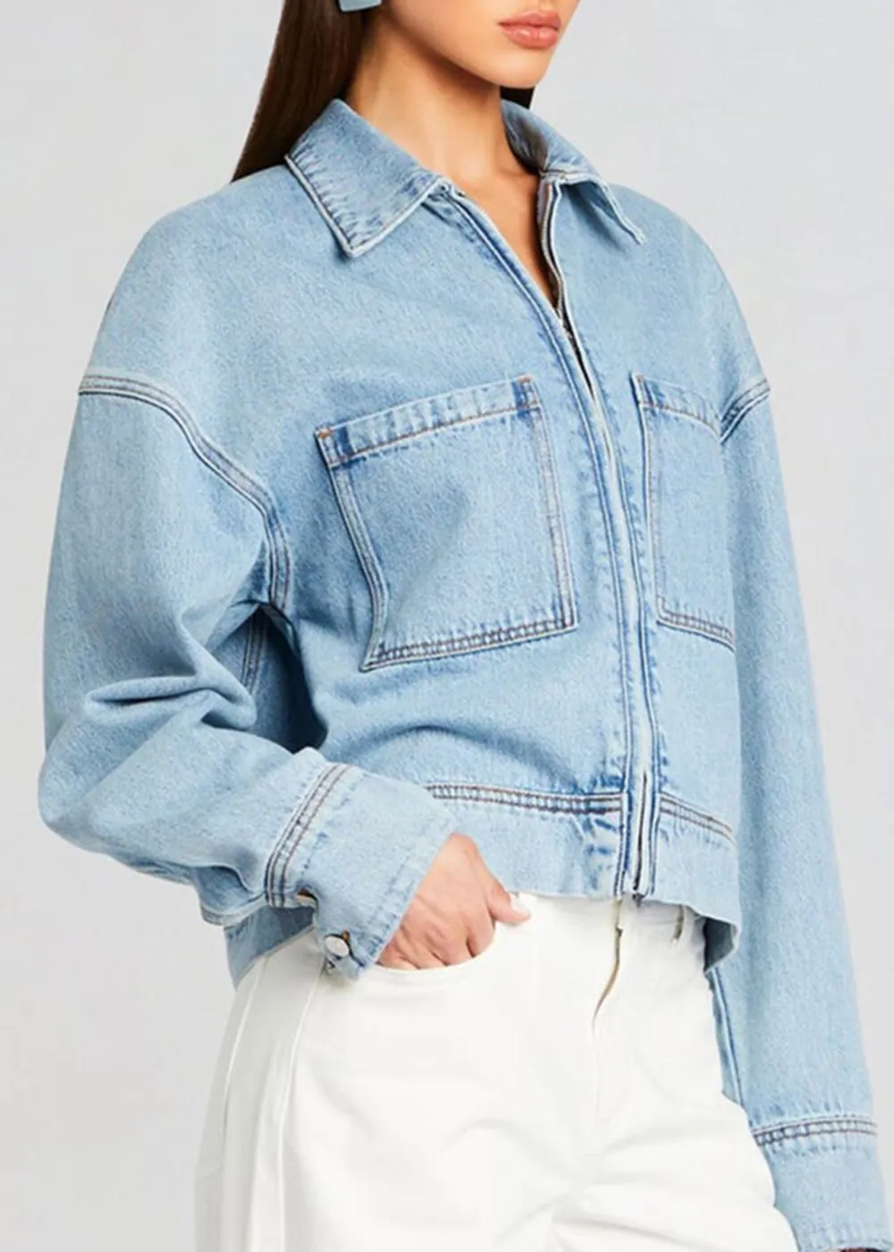 Light Blue Denim Jacket