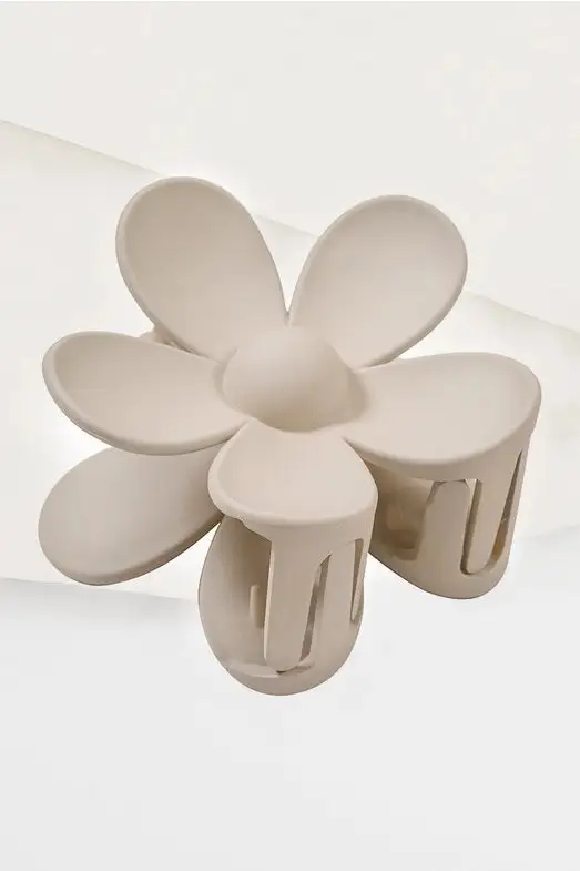 Flower Power Hair Clip Neutrals