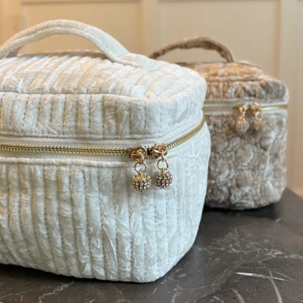 Quilted Soft Makeup Bag
