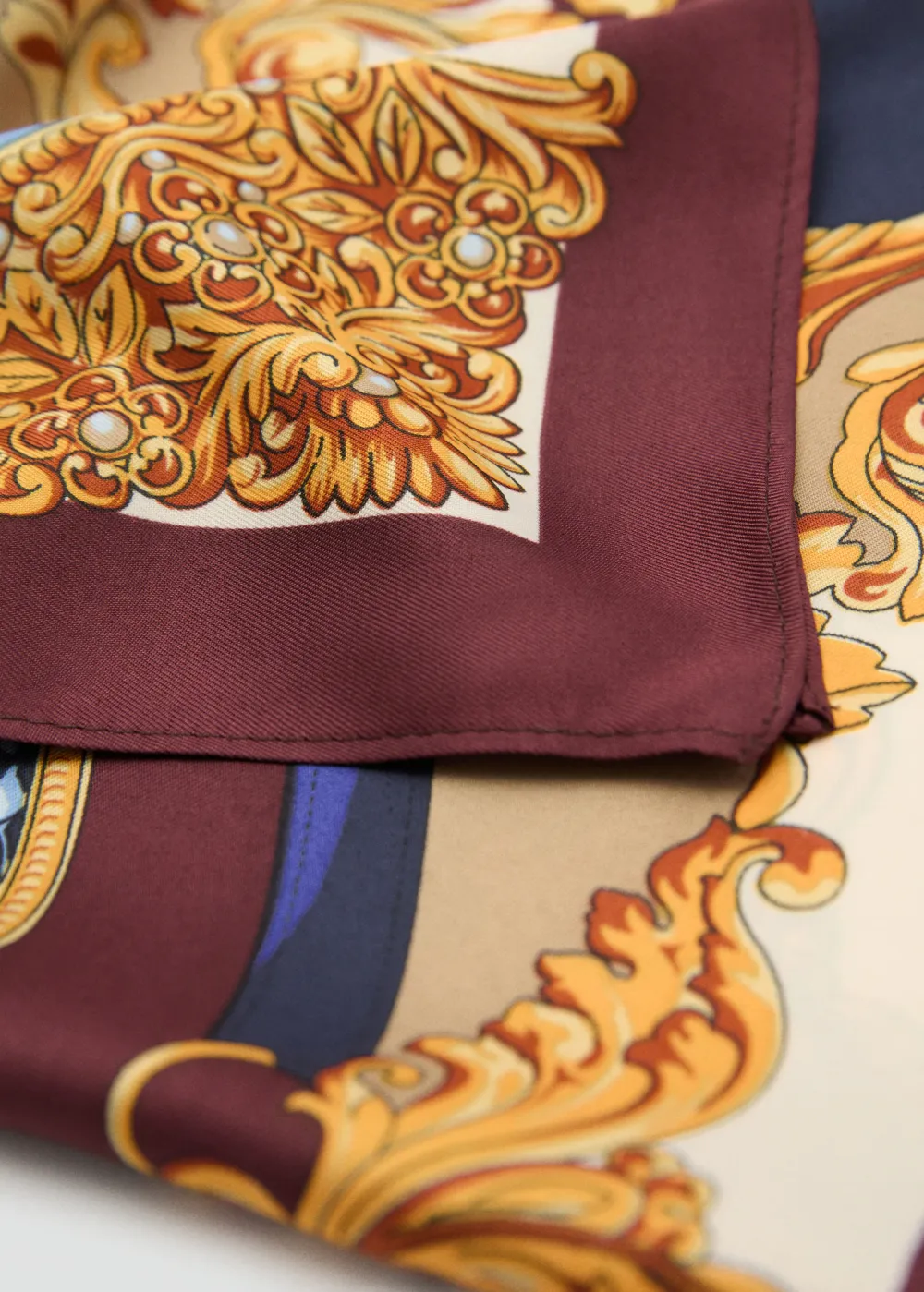 Casual Style Vintage Printed Scarf