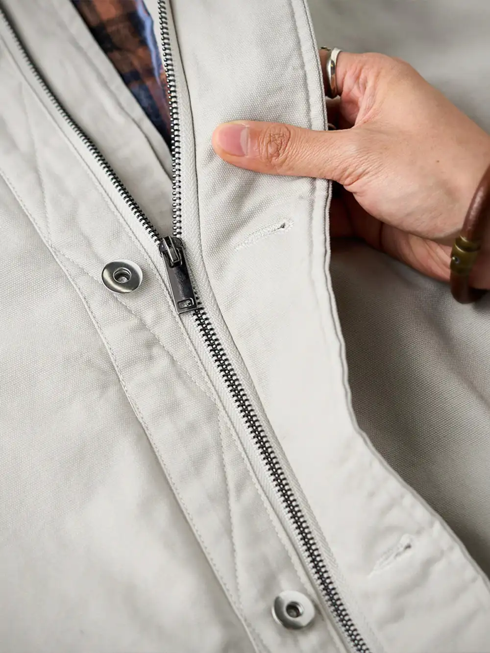 Men'S Corduroy Quilted Casual Jacket