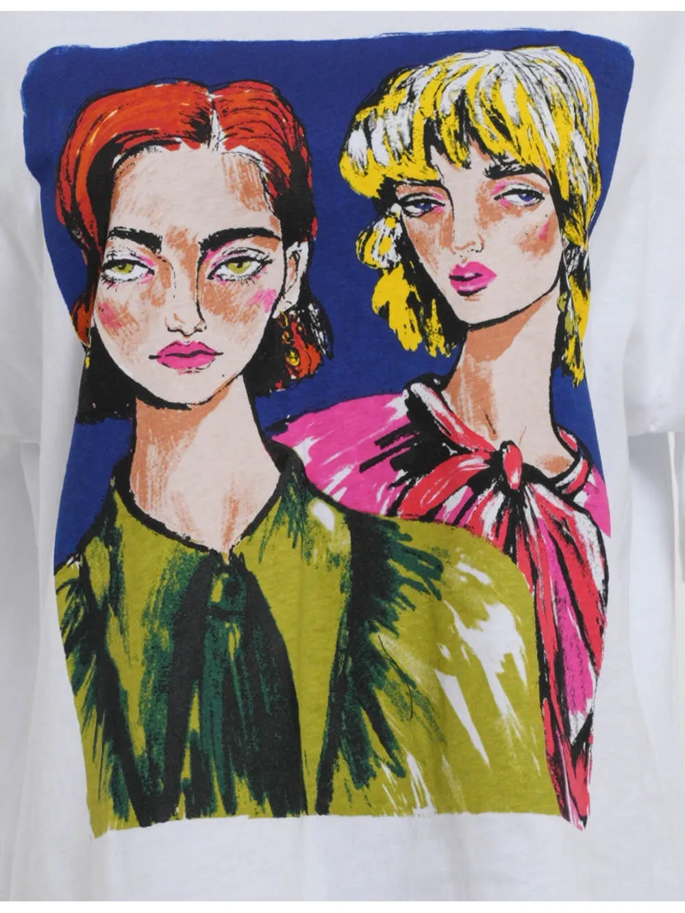 Abstract Pullover Short Sleeves T-shirt
