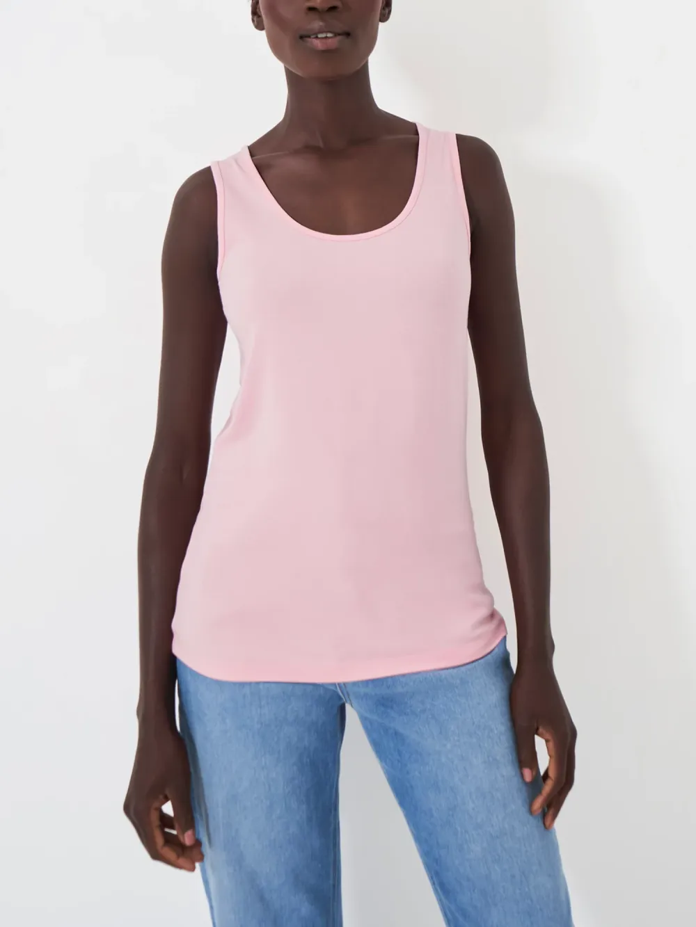 Classic Round Neck Vest Top