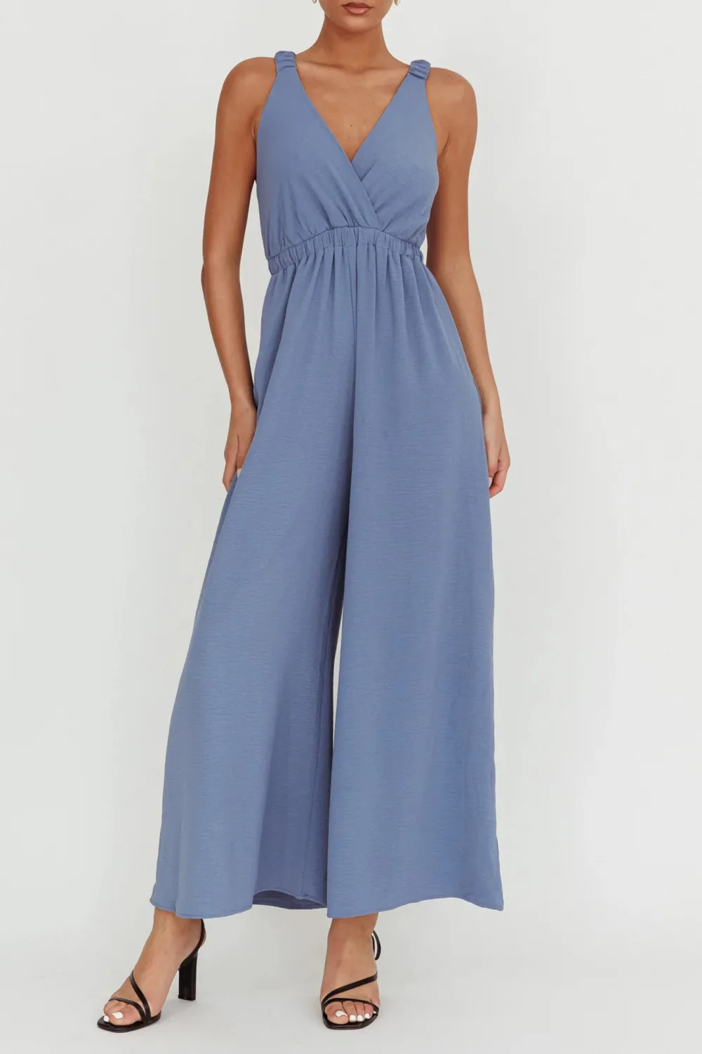 Casual Gentle Crossover V-Neck Bodysuit
