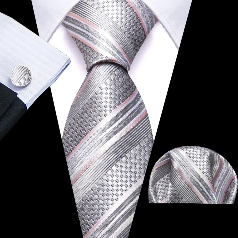 Statement Striped Necktie Set