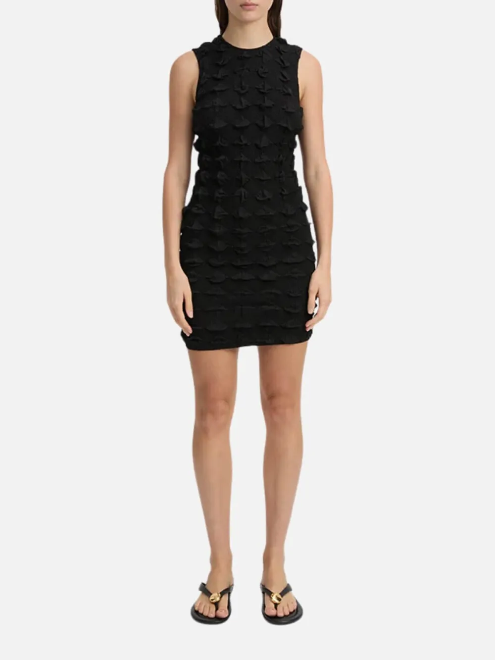 Round Neck Sleeveless Dress