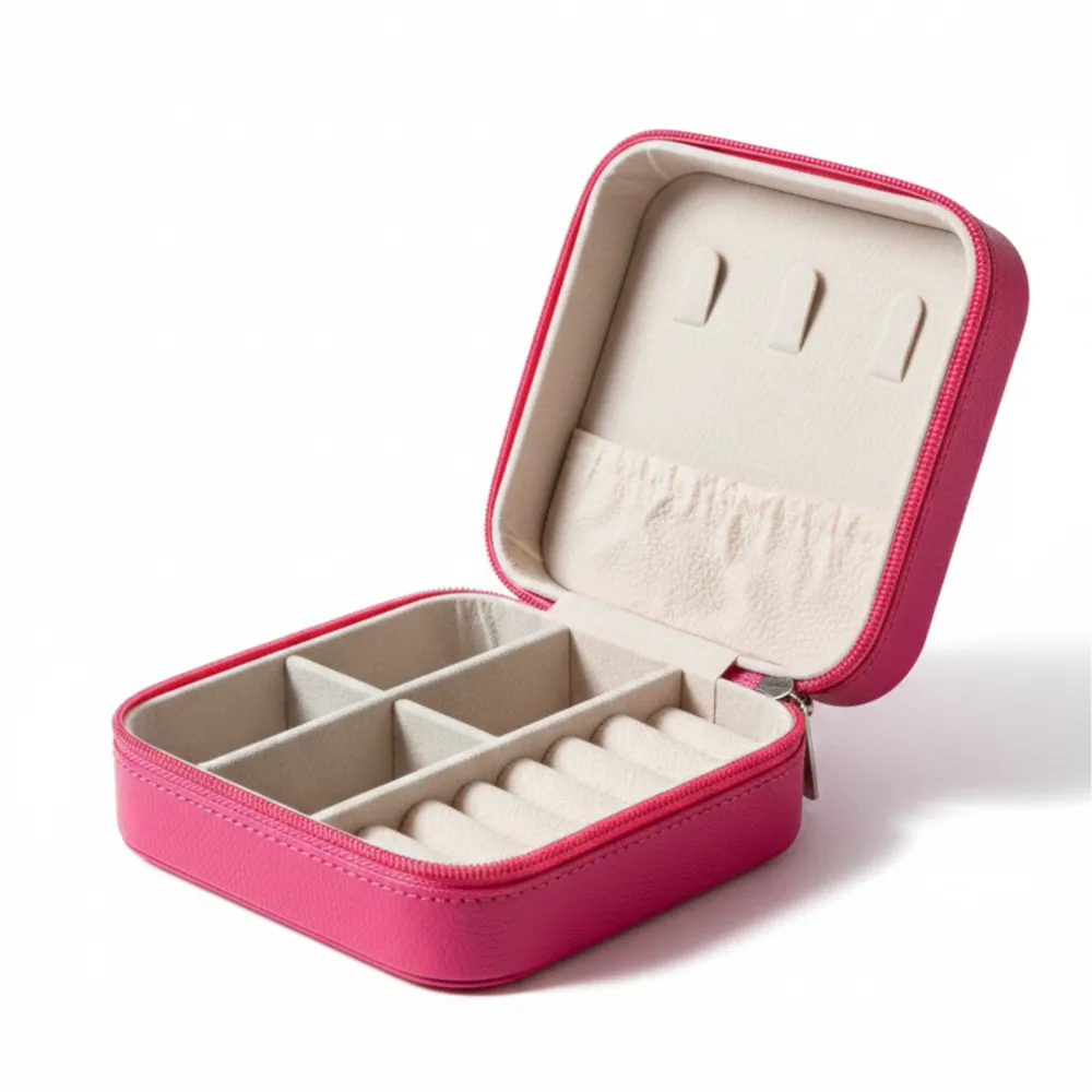 Portable Jewelry Storage Travel Case