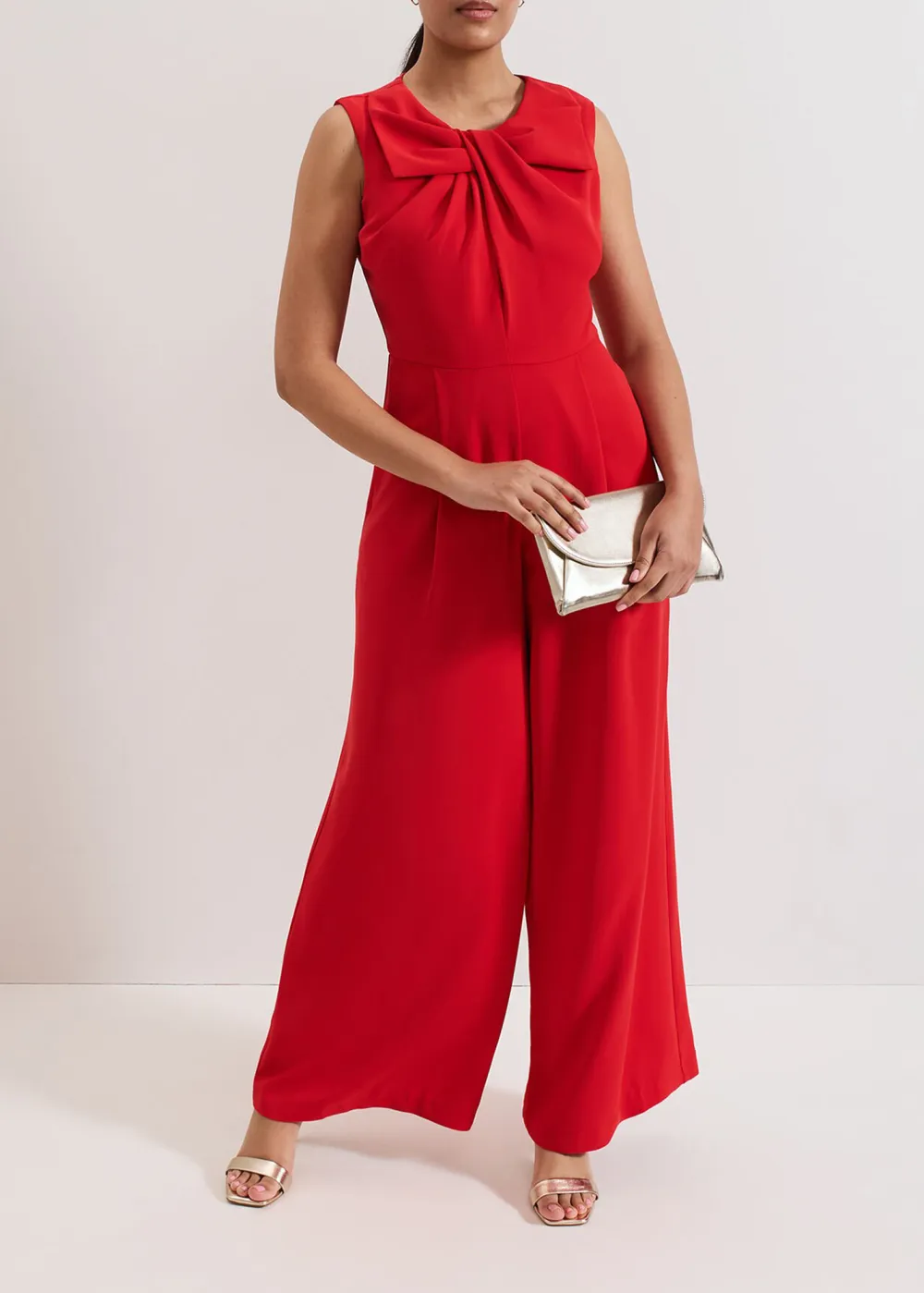 Intellectual Art Bow Design Sleeveless Bodysuit