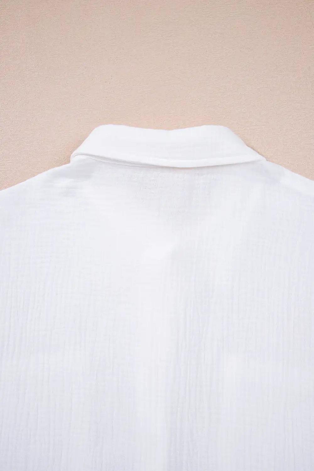 Lace Trim Patchwork Long Sleeve Shirt Blouse