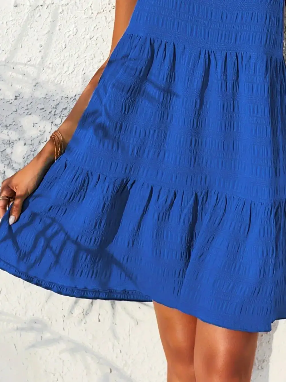 Easy Tie Waist Tie Detail Dress