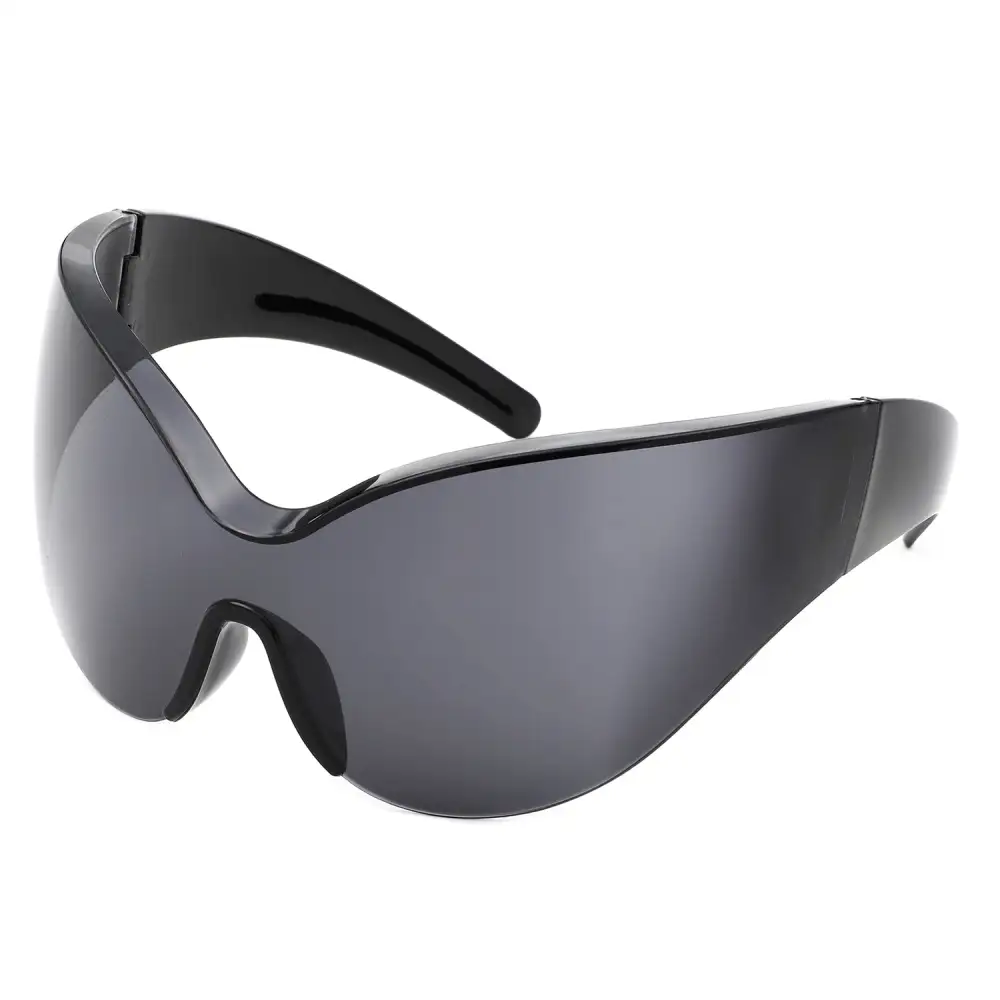 Round Shield Frame Sunglasses