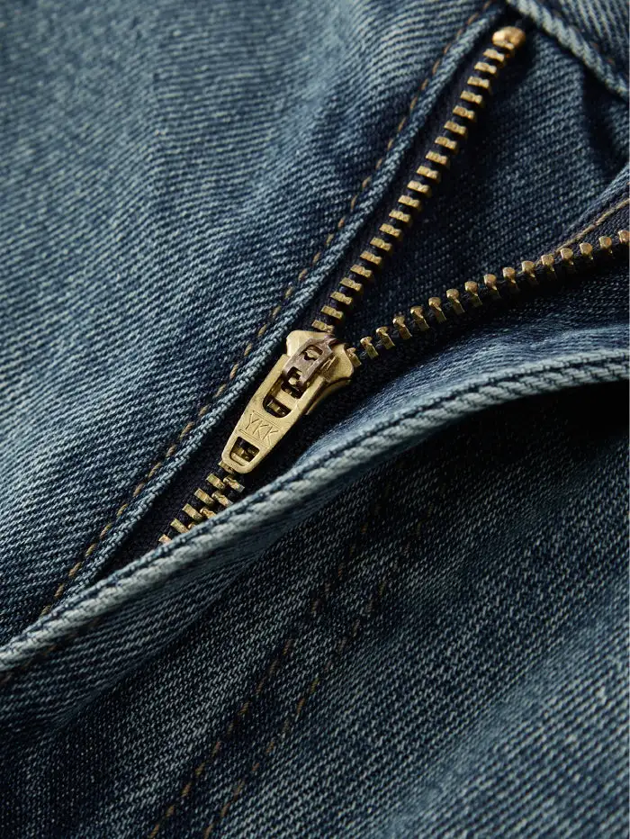 Men's Denim Drawstring Denim Pants
