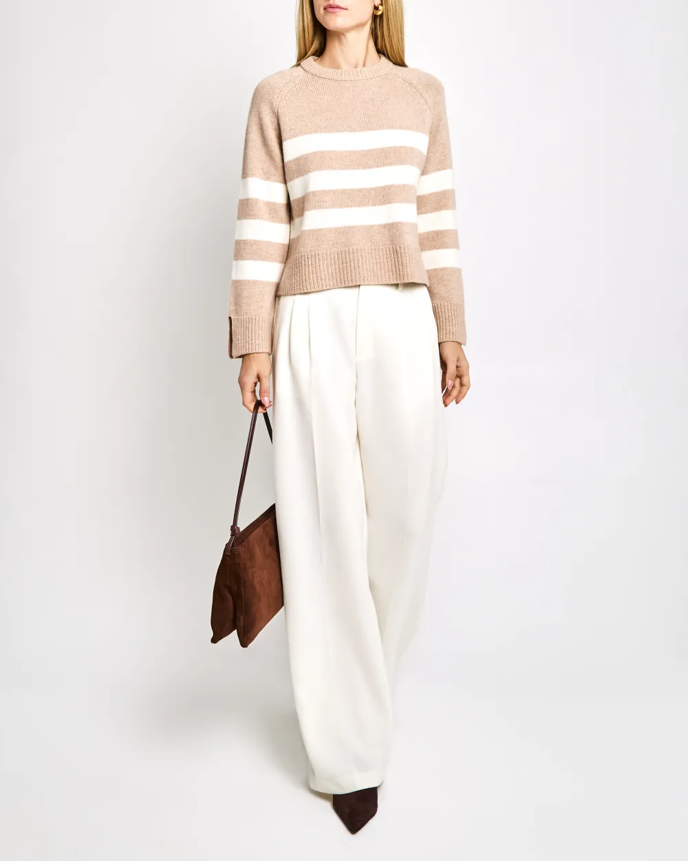 Striped Knit Pullover