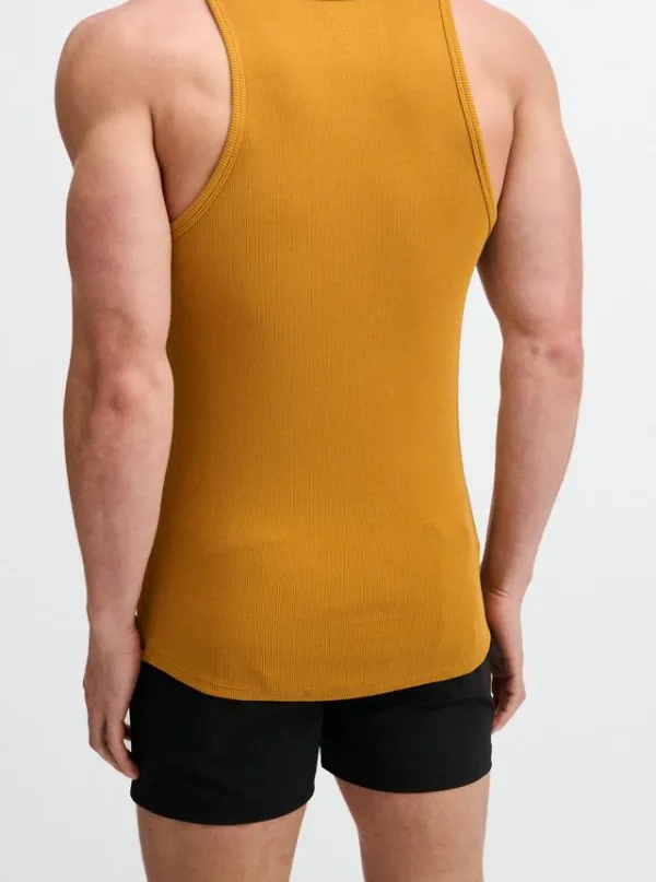 Essential Ribbed Stretch Tank Top