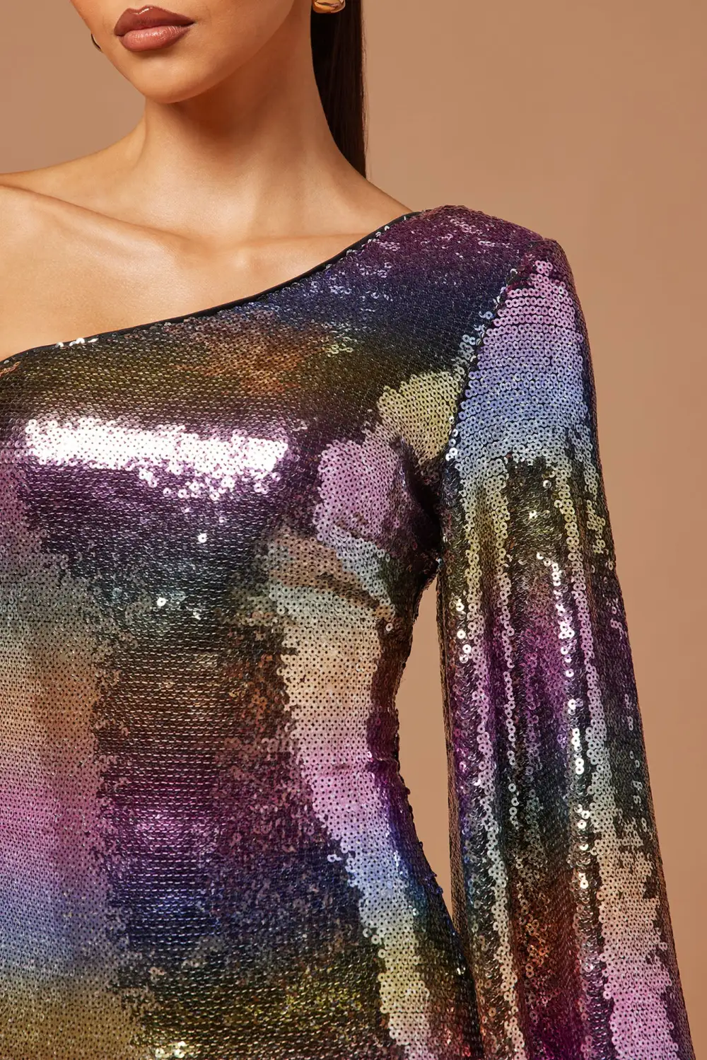 The Roxxi Sequin Mini Dress - Multi Color