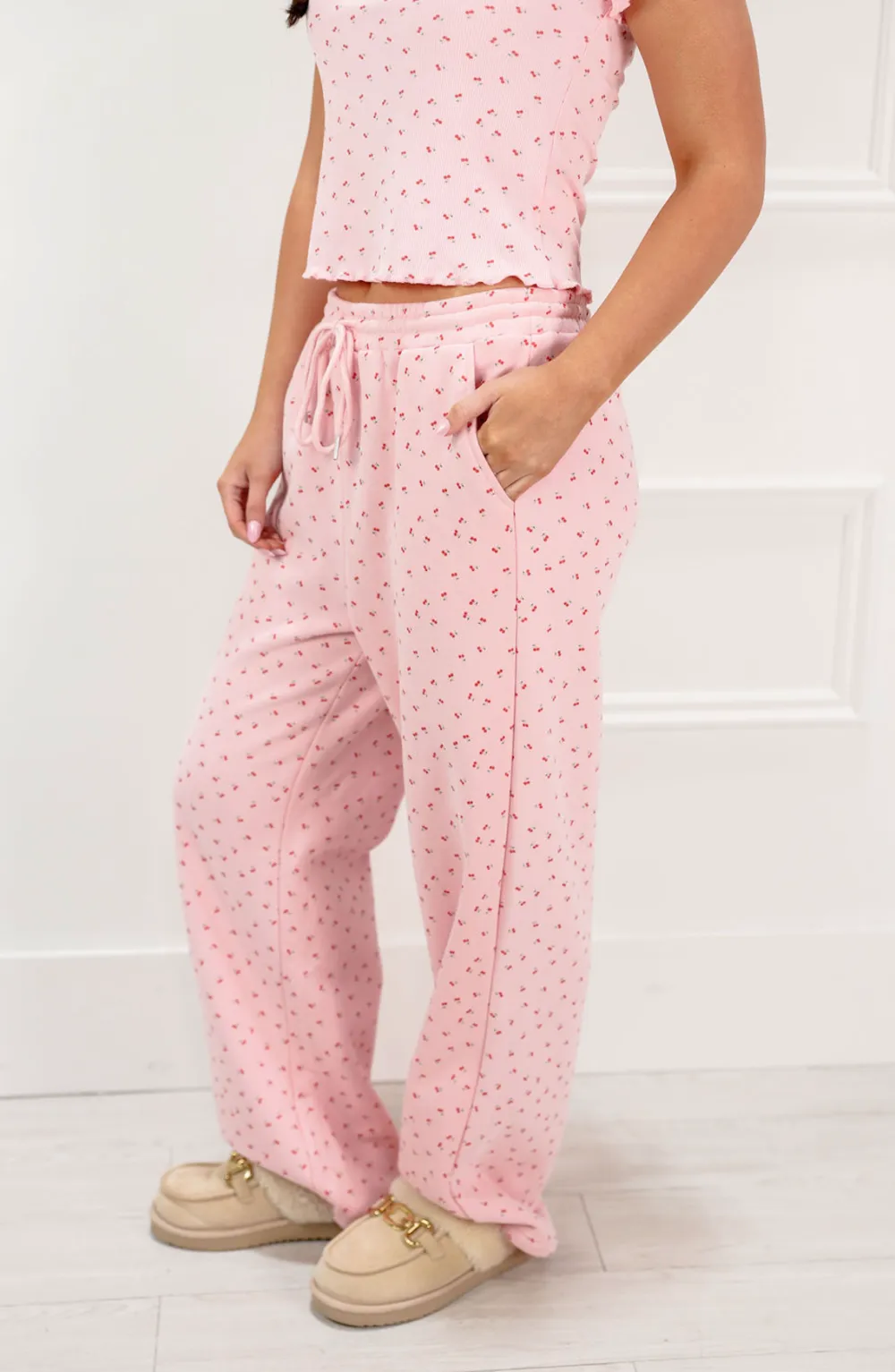 Tailored Wide Leg Pants Set