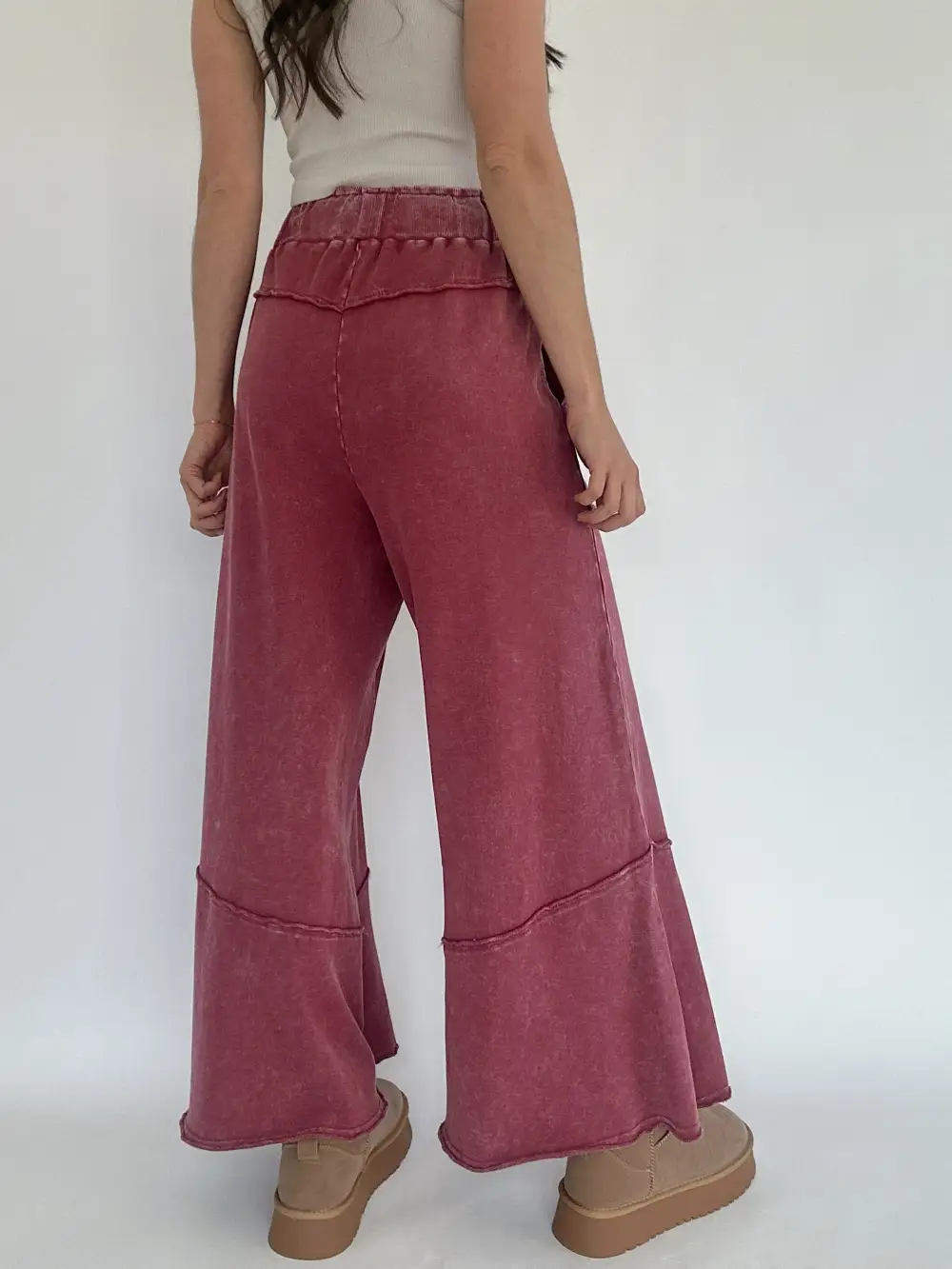 Back Road Wide Leg Pants