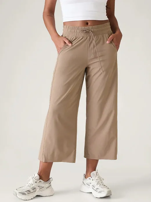 WIDE LEG CROP PANT